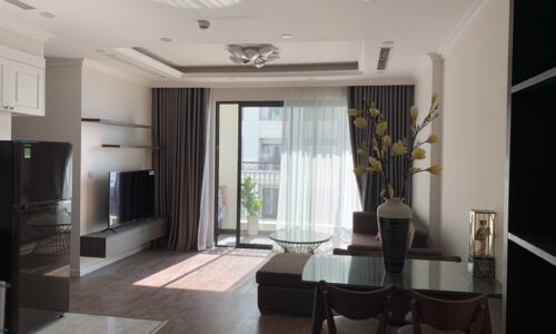 Cho thuê căn hộ tầng cao DT 91m2, thiết kế 3PN đủ đồ tòa R2 Sunshine Riverside, Quận Tây Hồ, Hà Nội