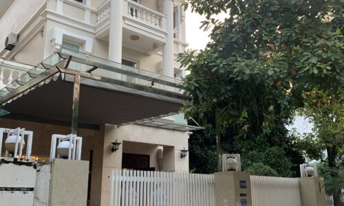 Cho thuê biệt thự siêu đẹp 280m2 đủ đồ tại T1 Ciputra, Tây Hồ, Hà Nội